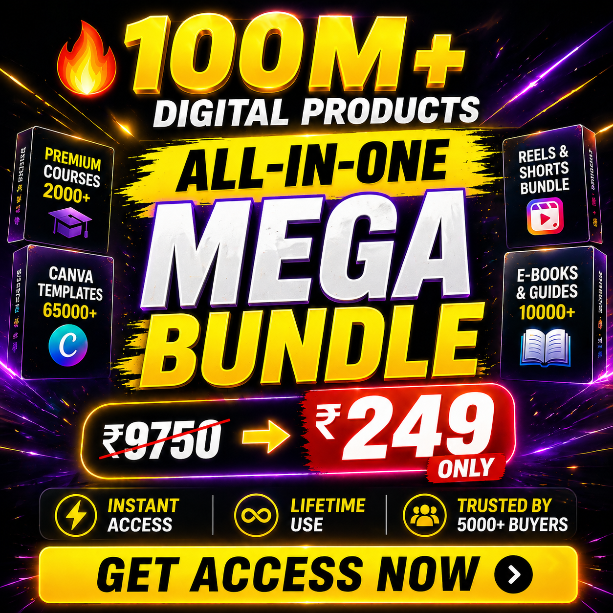 π All-In-One Mega Bundle 2026 | 100M+ Digital Products π